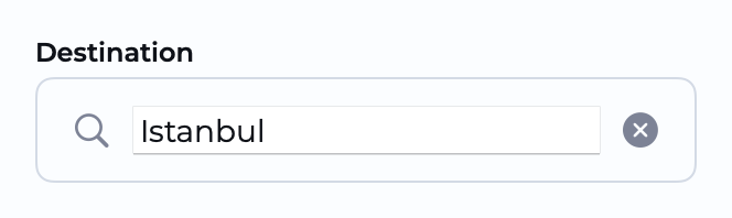 Autocomplete component