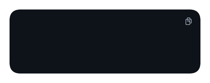 CodeBlock component