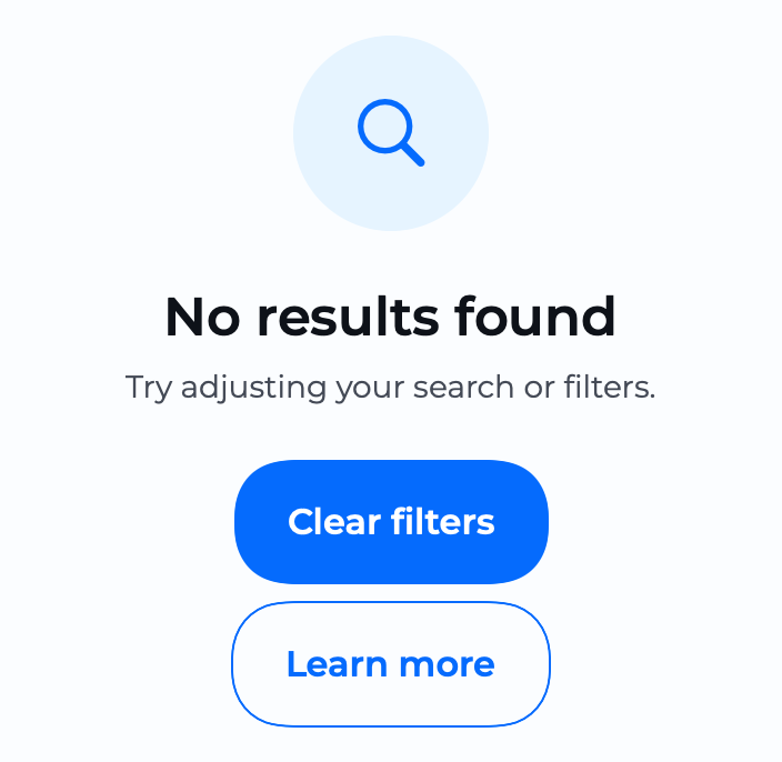 EmptyState component