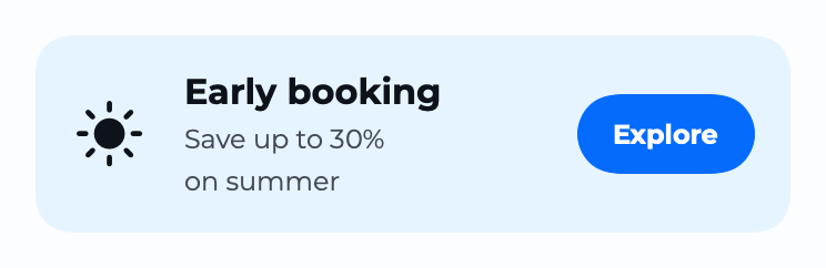 PromoBanner component